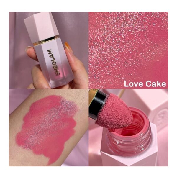 رژ گونه مایع اورجینال شیگلم SHEGLAM LOVE CAKE - تصویر 4