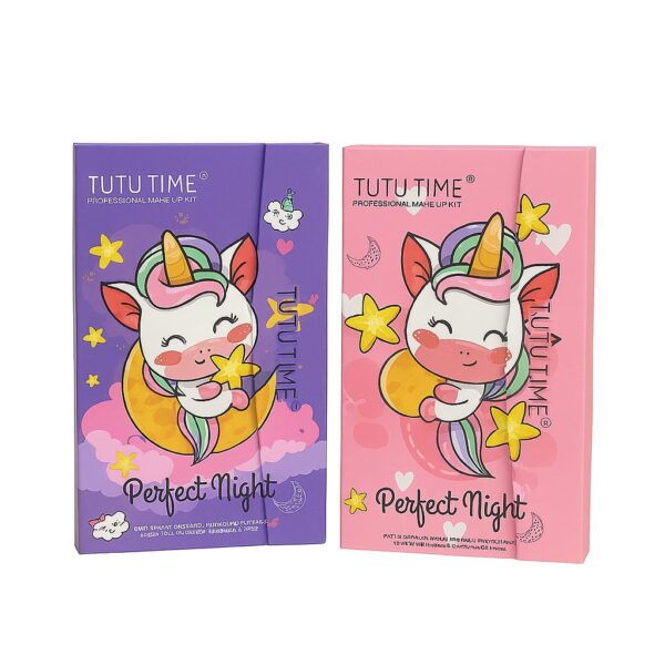 پالت سایه چشم یونیکورن TUTU TIME مدل 661B1 | مدل Perfect Night Unicorn
